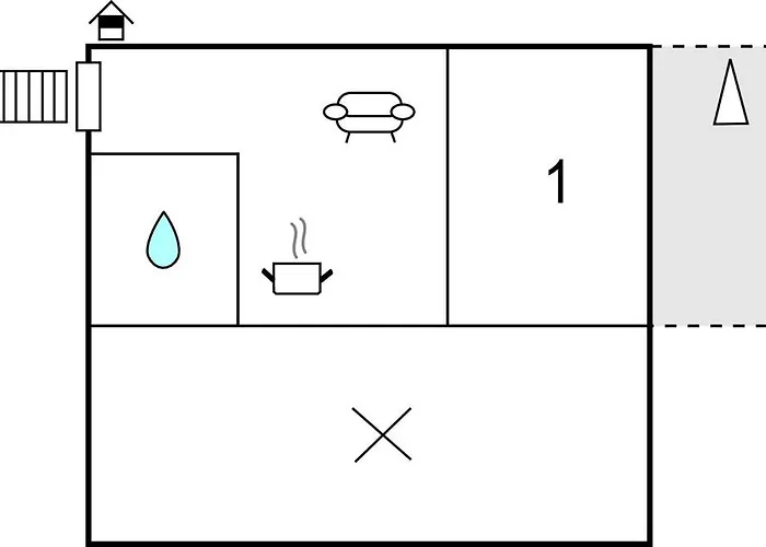 1 Bedroom In *
